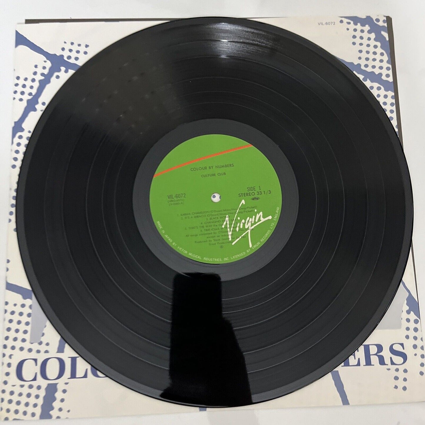 Culture Club - Colour By Numbers LP 1983 Vinyl Record Obi Virgin VIL-6072