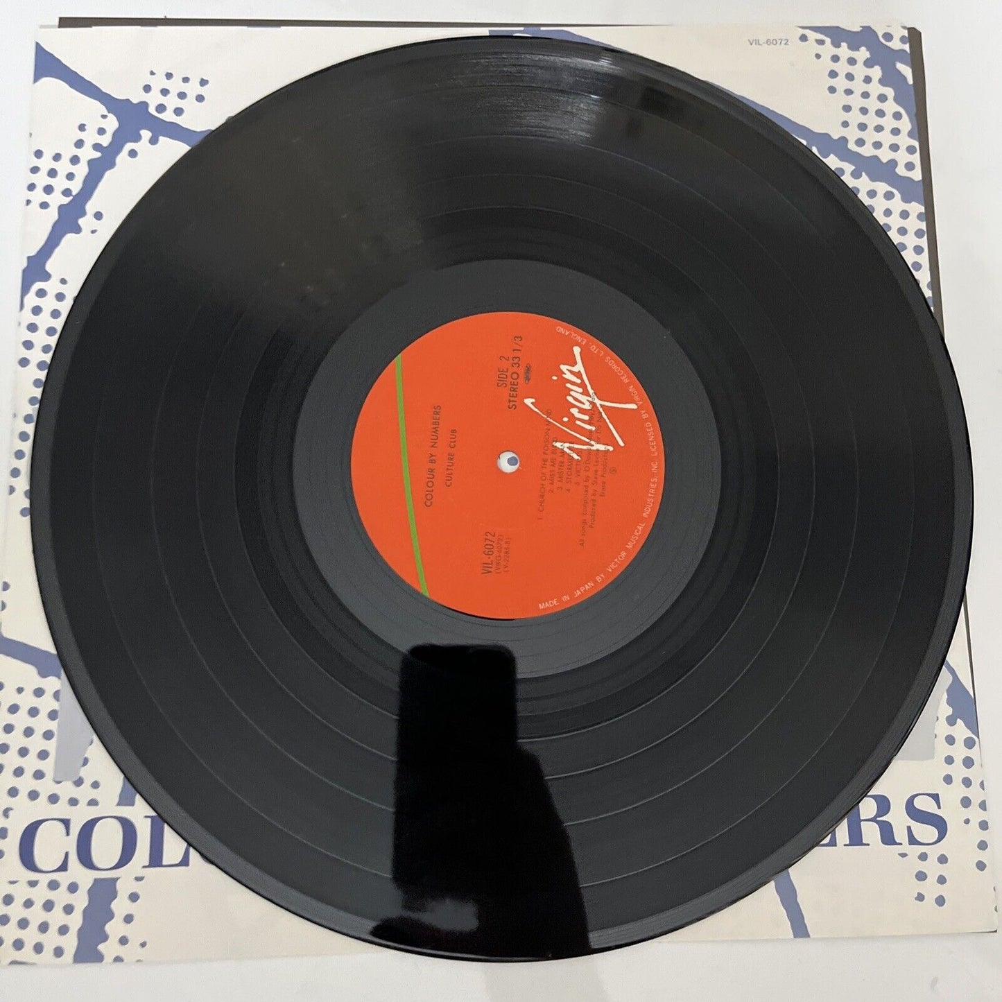 Culture Club - Colour By Numbers LP 1983 Vinyl Record Obi Virgin VIL-6072