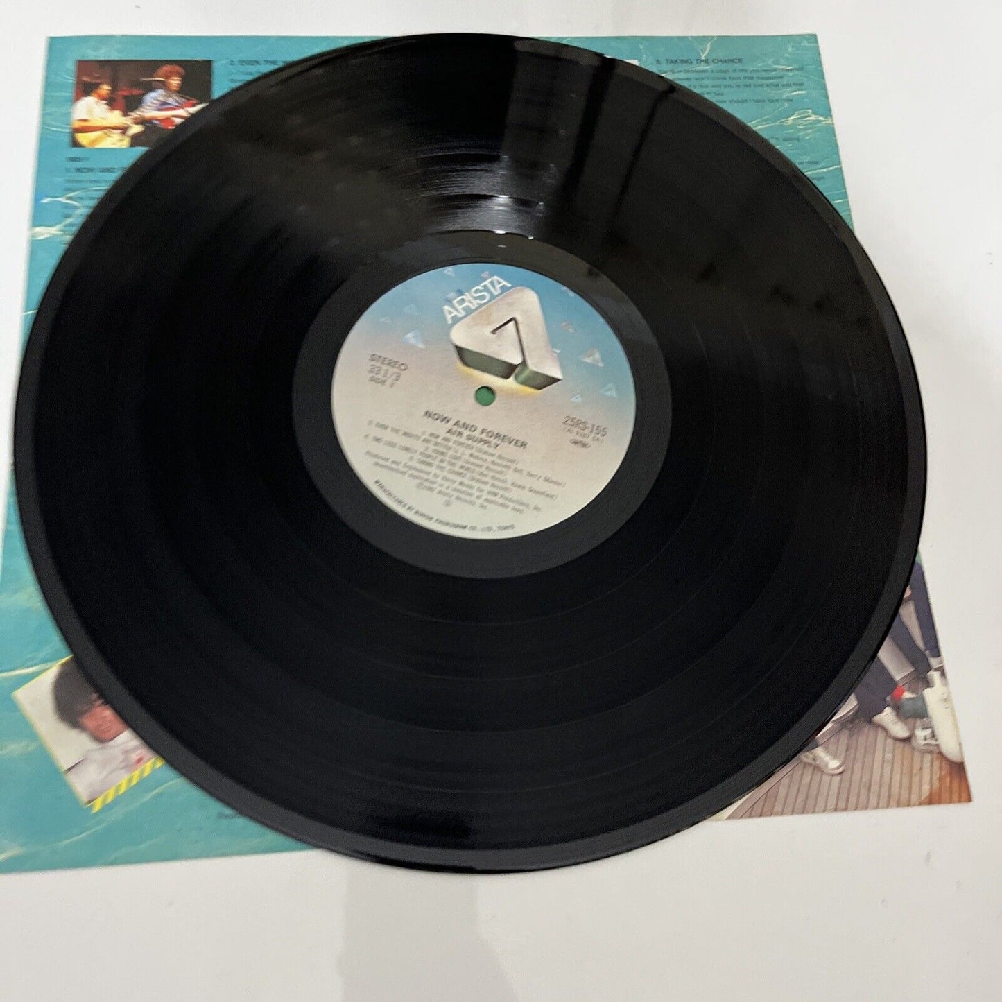 Air Supply - Now And Forever LP 1982 Vinyl Record Obi 25RS-155