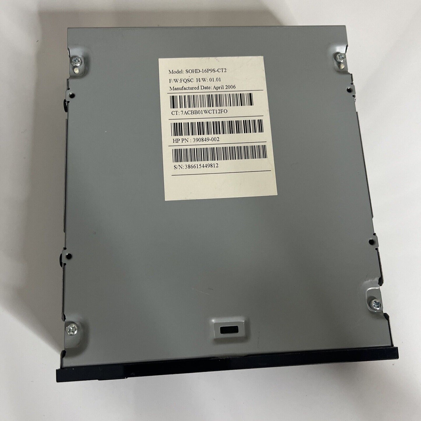 HP 16x DVD-ROM Internal IDE Optical Drive SOHD-16P9S