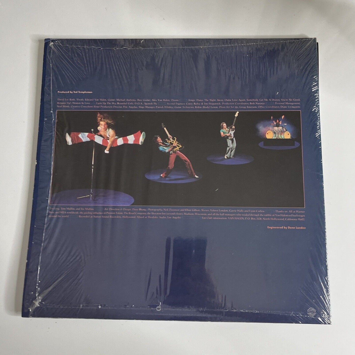 Van Halen II LP 1979 Vinyl Record Warner Bros HS 3312
