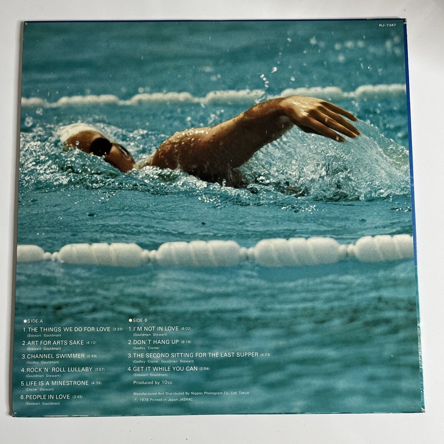 10cc - The Songs We Do For Love LP 1978 Vinyl Record RJ-7347