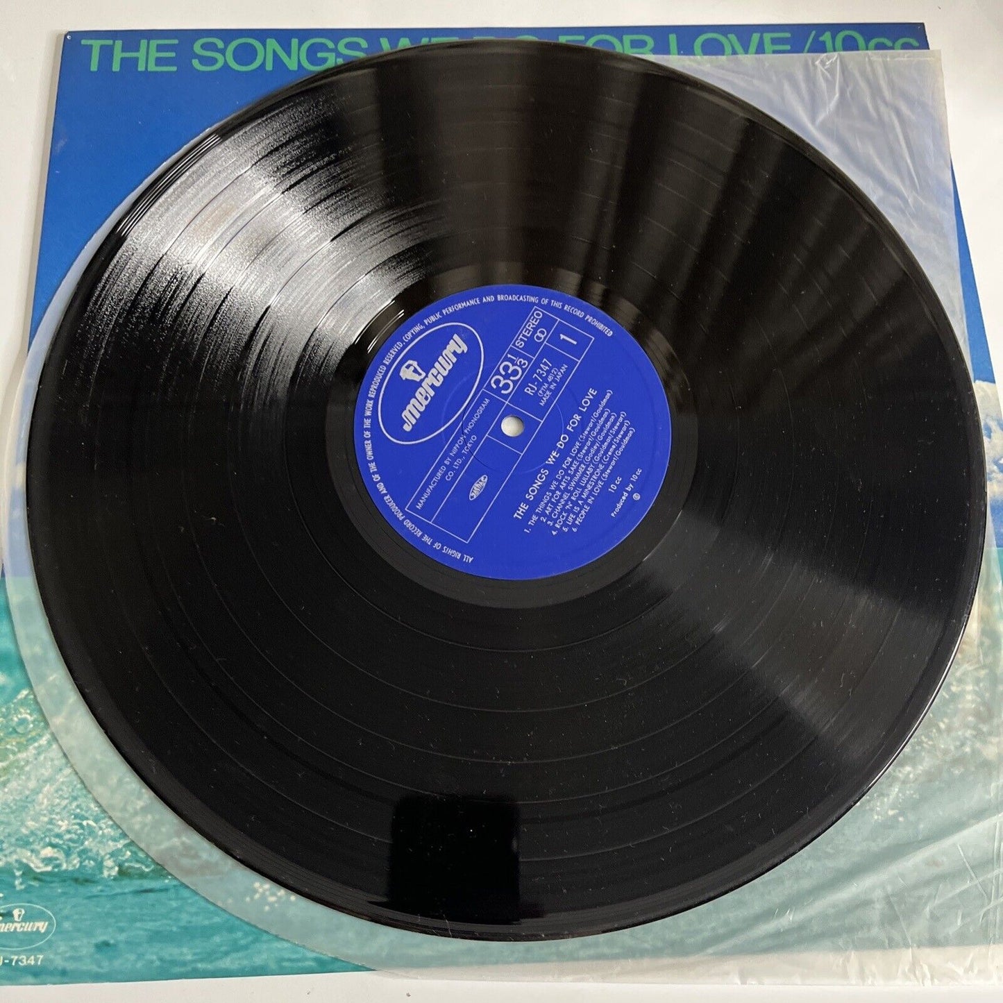 10cc - The Songs We Do For Love LP 1978 Vinyl Record RJ-7347