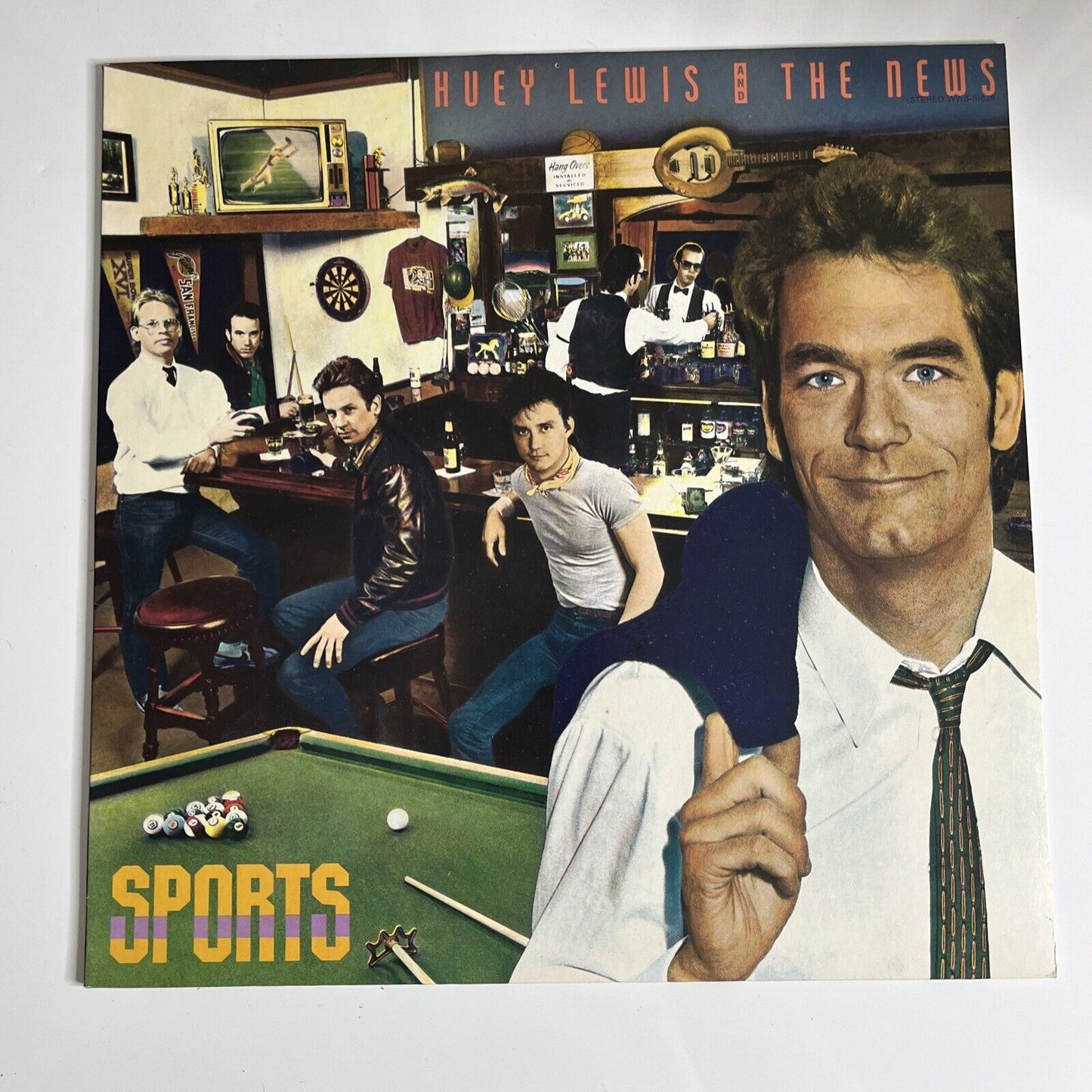 Huey Lewis And The News - Sports LP 1983 Vinyl Record WWS-81628