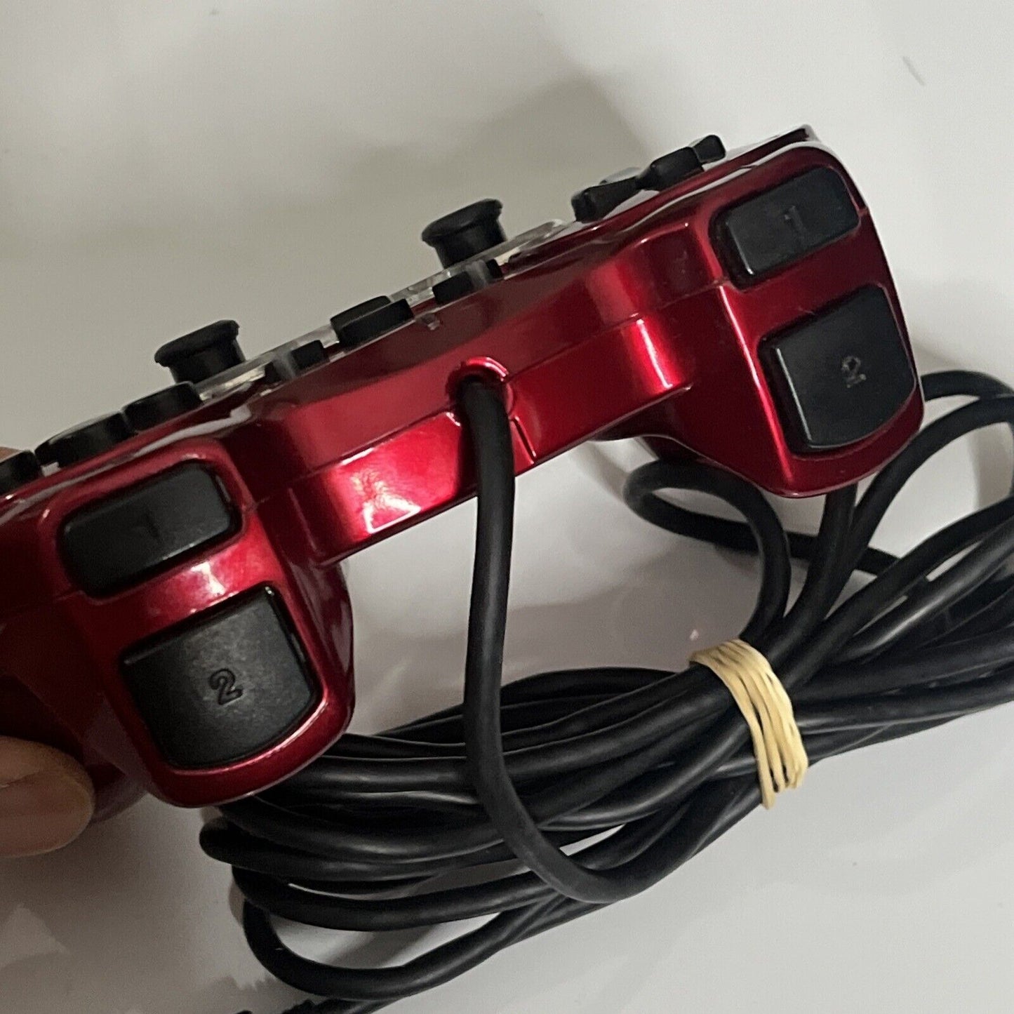 Hori PS3 Horipad 3 Turbo for Sony PlayStation 3 PS3 Controller USB Autofire Red