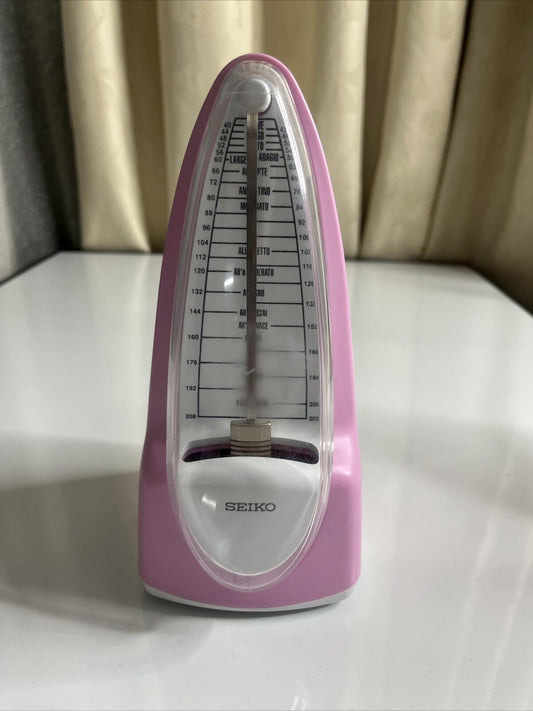 Seiko Disney Traditional Keywound  Metronome Pink SPM320 Made In Japan