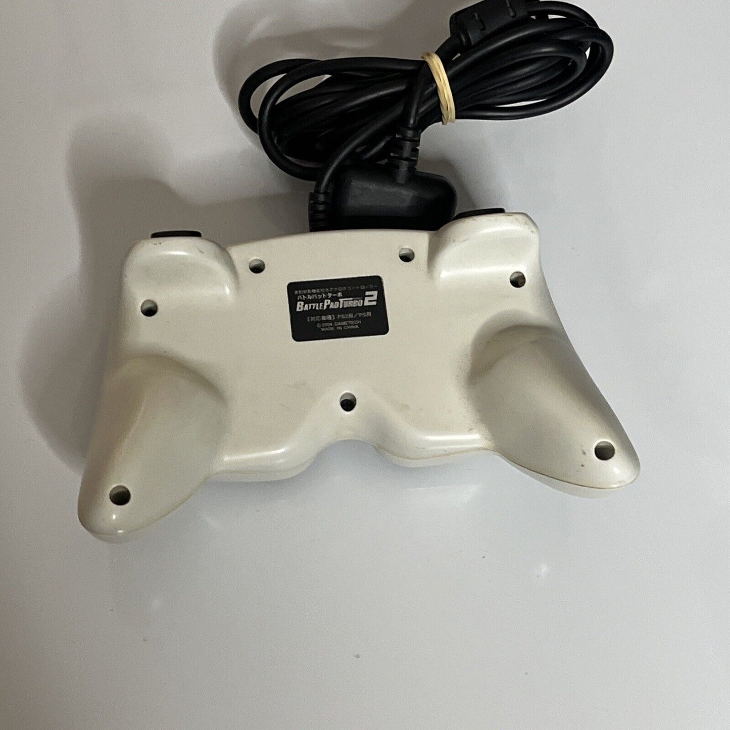 Gametech PS2 Battle Pad Turbo 2 PlayStation Controller White