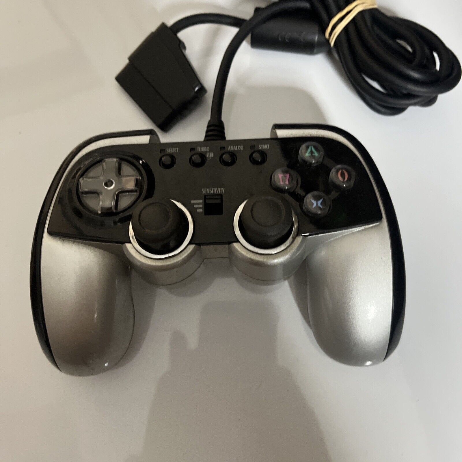 Cyber Gadget Sony PlayStation 2 PS2 Controller with Auto-Fire – Retro Unit