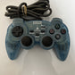 Hori Analog Sindou Pad PlayStation PS1 PS2 Fighting Controller Blue Transparent