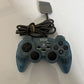 Hori Analog Sindou Pad PlayStation PS1 PS2 Fighting Controller Blue Transparent