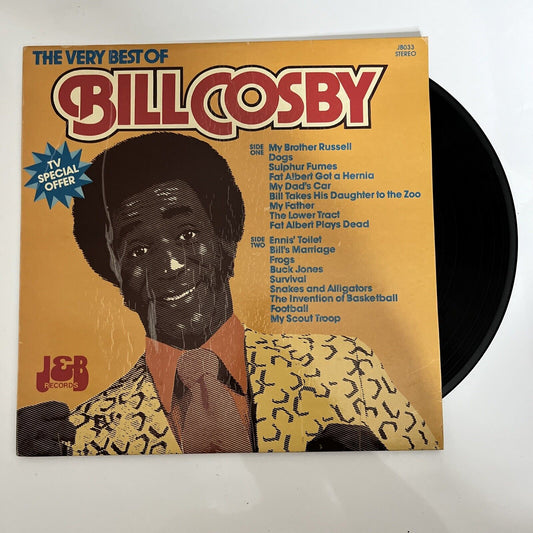 The Very Best Of Bill Cosby LP 1969 Vinyl Record JB033