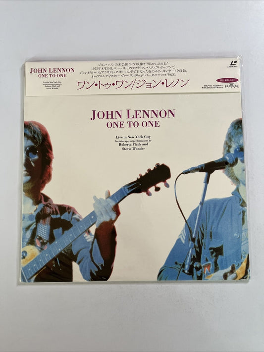 John Lennon One To One (Laserdisc LD, 1972) NTSC Music BVLP-85 NEW Sealed