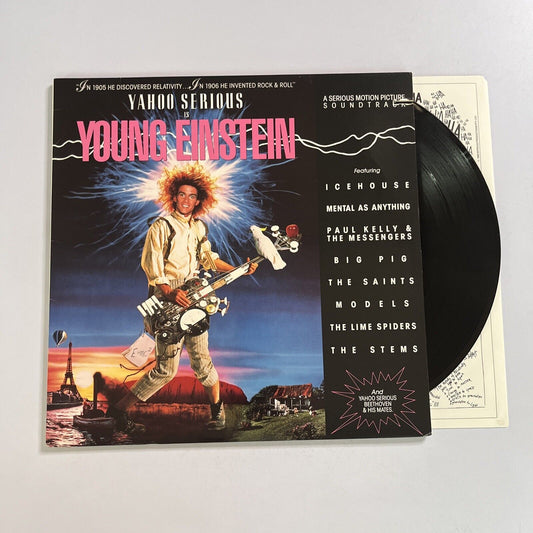 Young Einstein Original Film Soundtrack LP 1988 Vinyl Record SP 3929