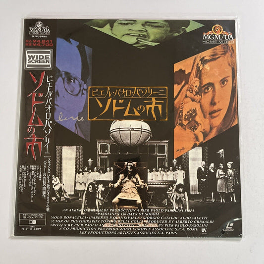 Salo or the 120 Days of Sodom: Pasolini's (Laserdisc LD, 1975) NTSC Obi  NEW