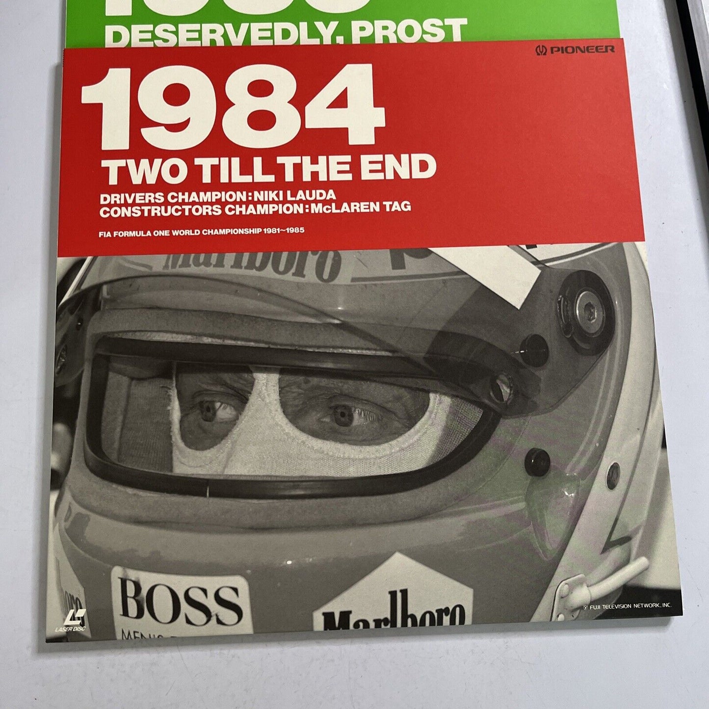 F1 Formula One World Championship 1981-1985 Laserdisc 5-Disc Box Set NTSC