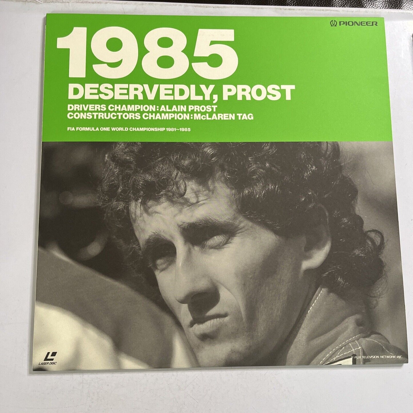 F1 Formula One World Championship 1981-1985 Laserdisc 5-Disc Box Set NTSC