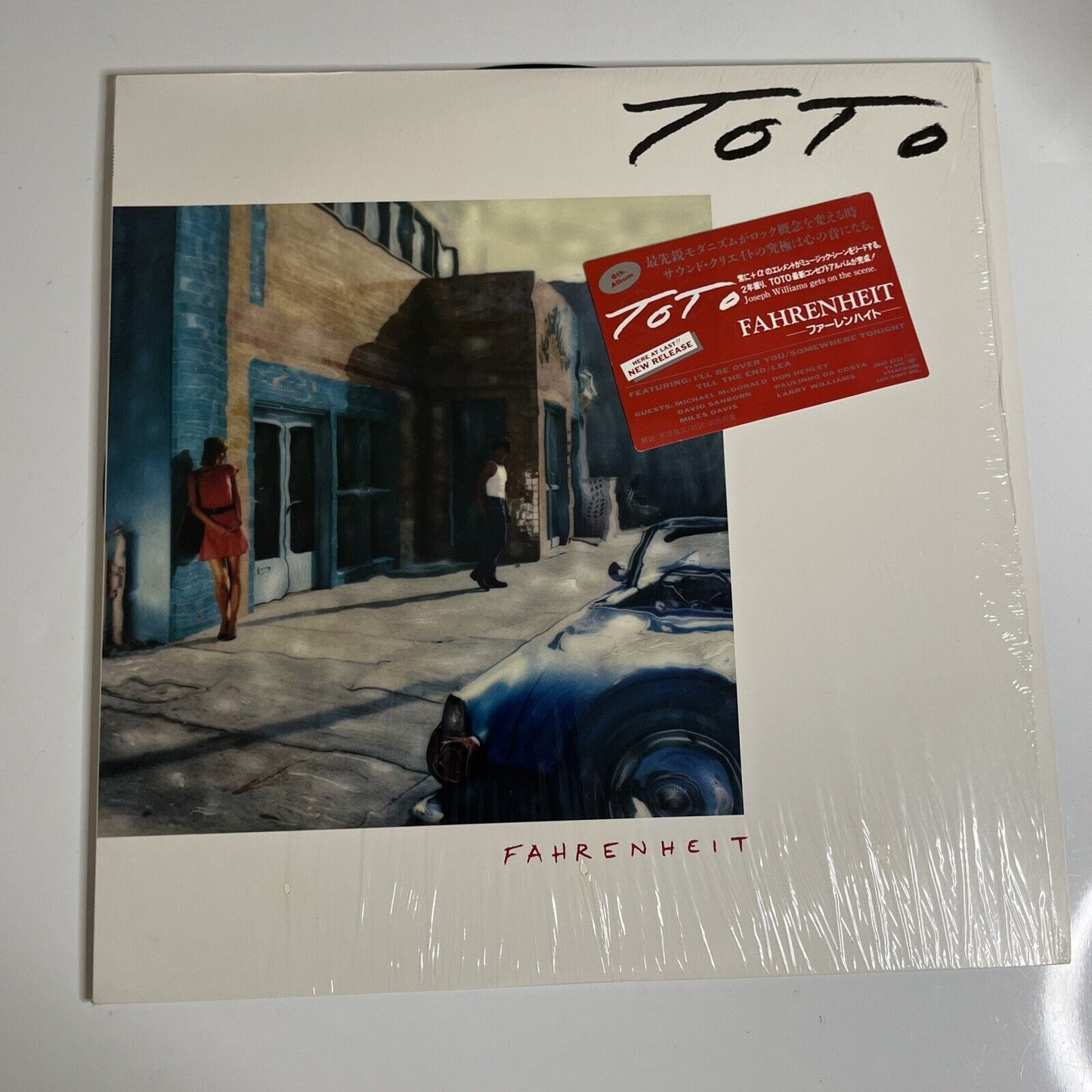 Toto –  Fahrenheit LP 1986 Vinyl CBS Sony Records 28AP 3222