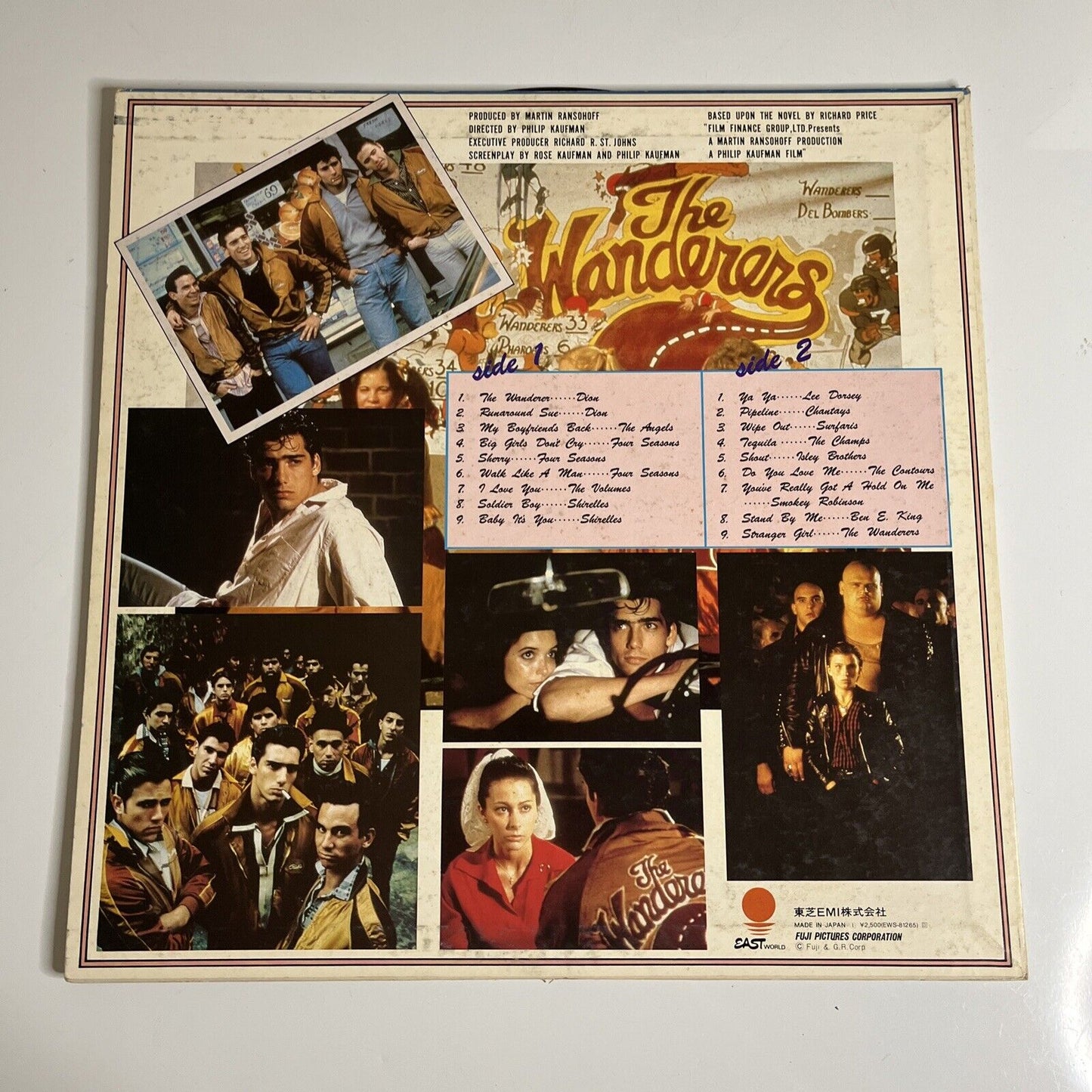 The Wanderers (Original Motion Picture Soundtrack) LP 1979 Vinyl EWS-81265