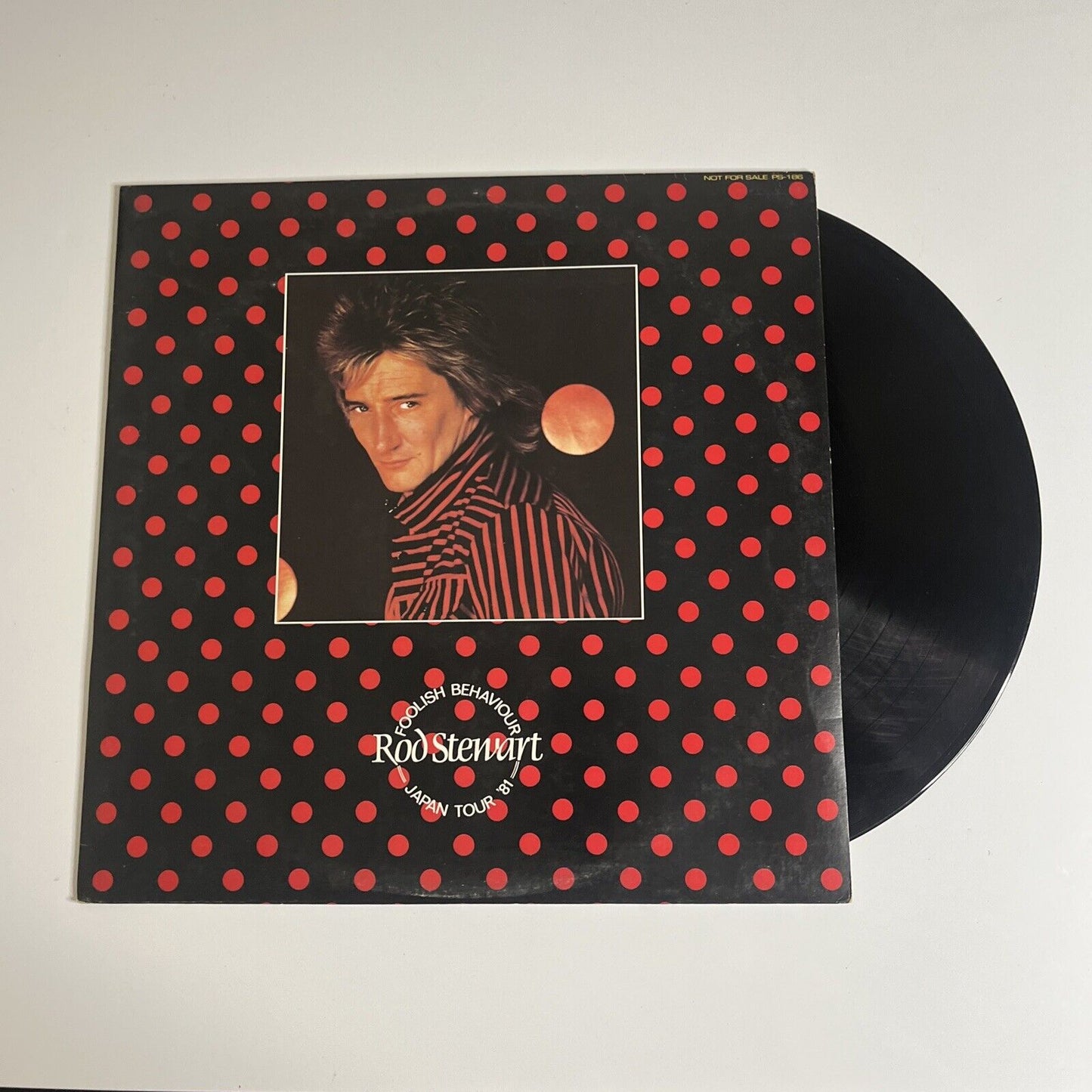 Rod Stewart – Japan Tour '81 LP Vinyl 1981 Warner Bros. Records PS-186