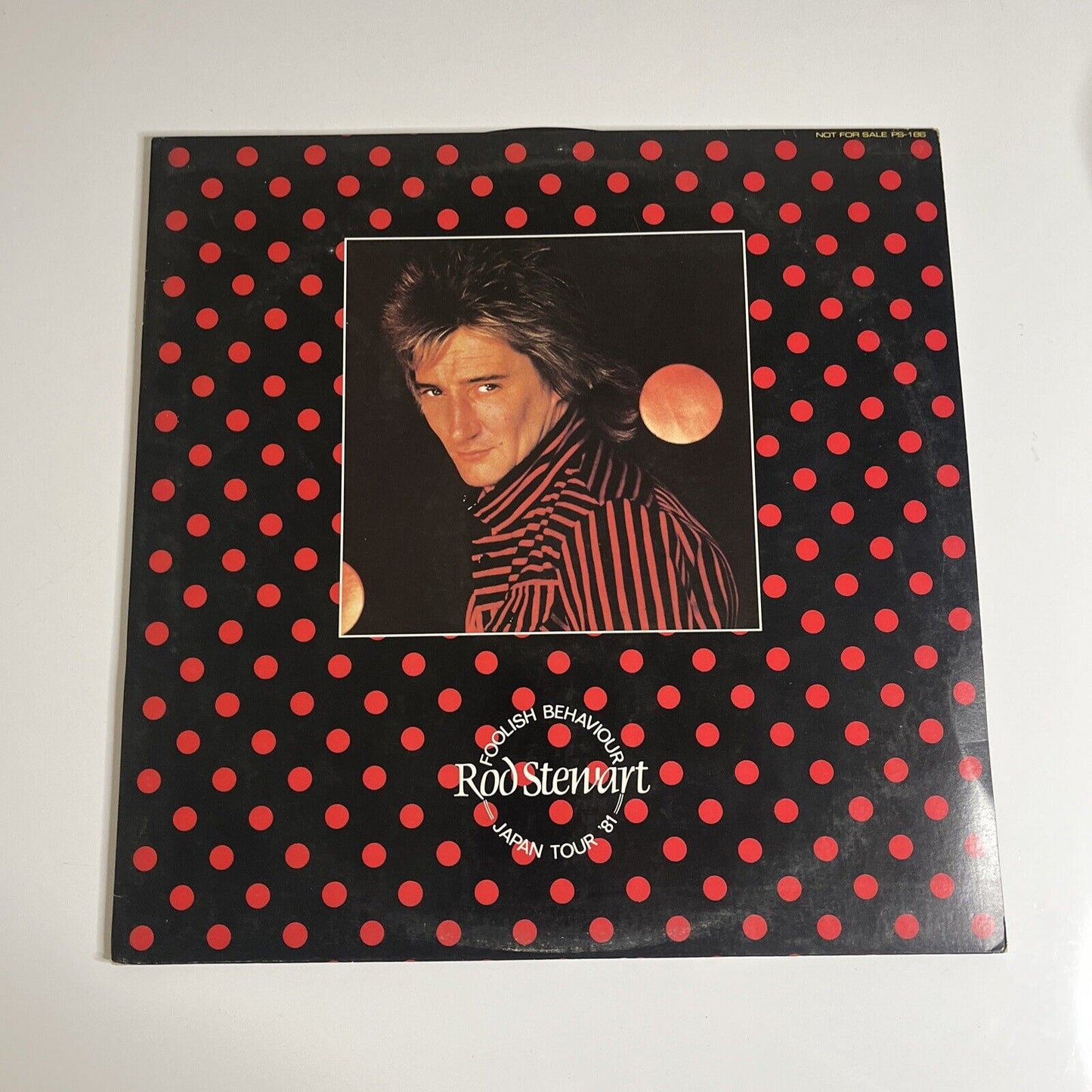 Rod Stewart – Japan Tour '81 LP Vinyl 1981 Warner Bros. Records PS-186