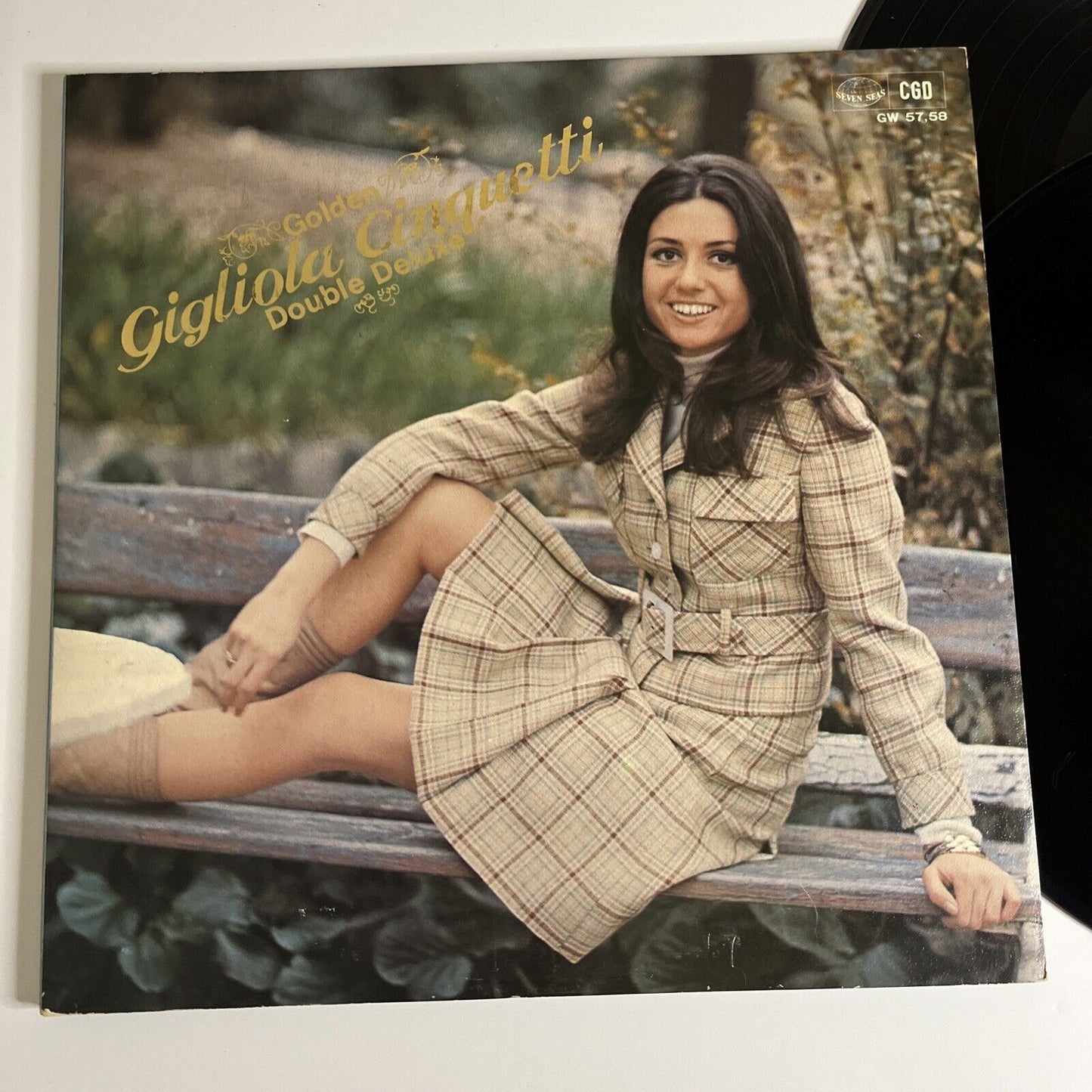 Golden Gigliola Cinquetti Double Deluxe 2x LP 1970 Vinyl Record Gatefold GW-57