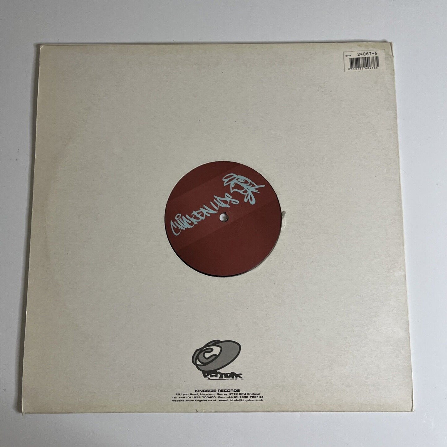 Chicken Lips – Shoe Beast 12" Vinyl 1999 Kingsize Records KS27