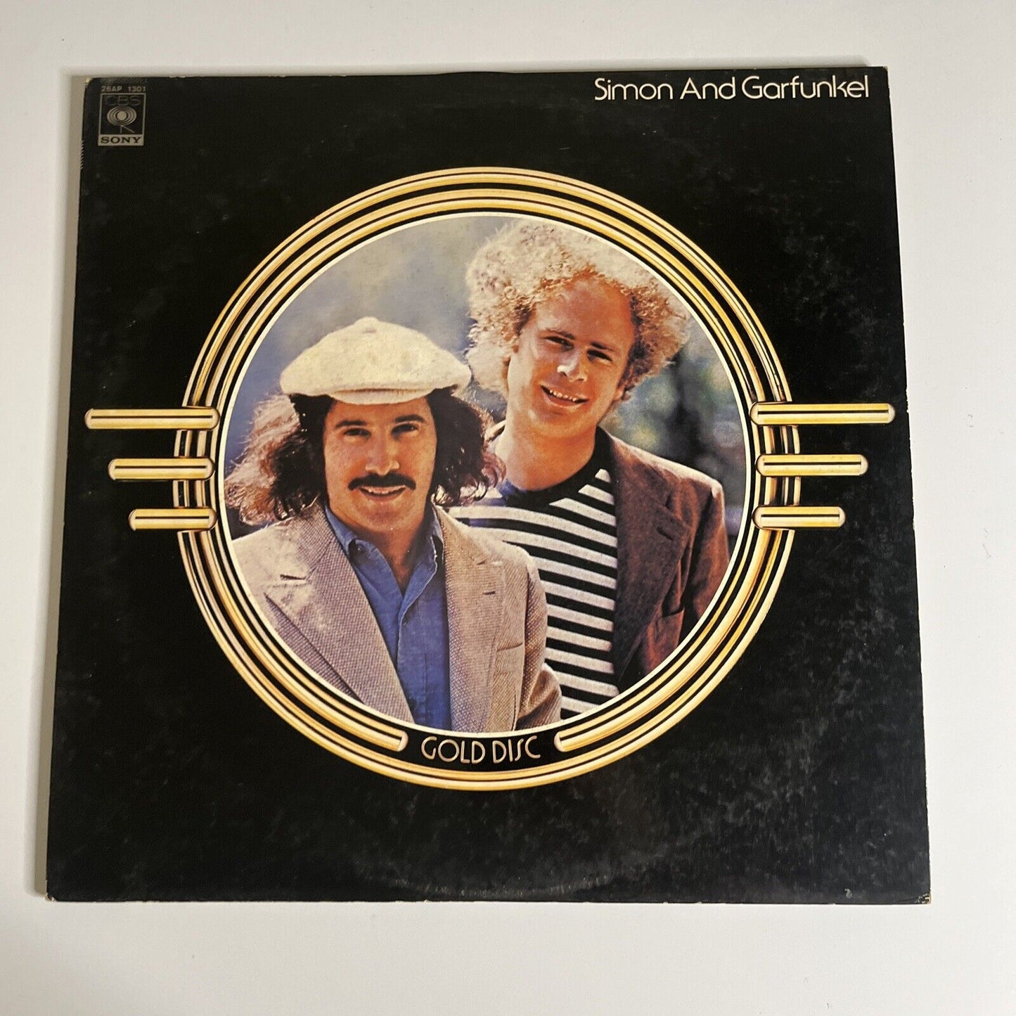 Simon And Garfunkel Gold Disc Vinyl LP 1978 CBS Sony Records 26AP 1301