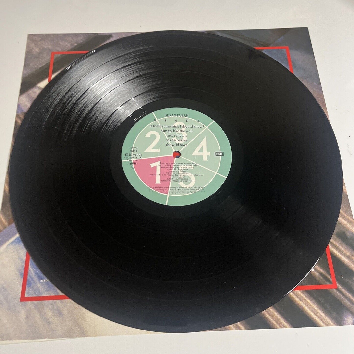 Duran Duran – Arena LP 1984 Vinyl Gatefold EMI Records EMS-91095