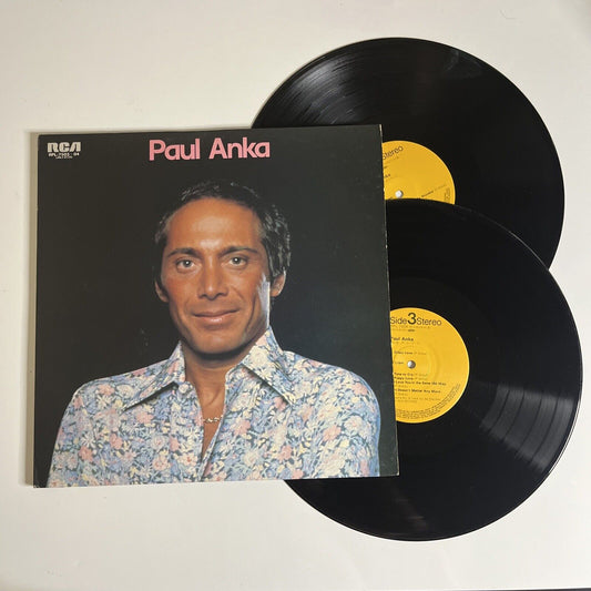 Paul Anka 2x LP Vinyl Gatefold RCA Records RPL-7503