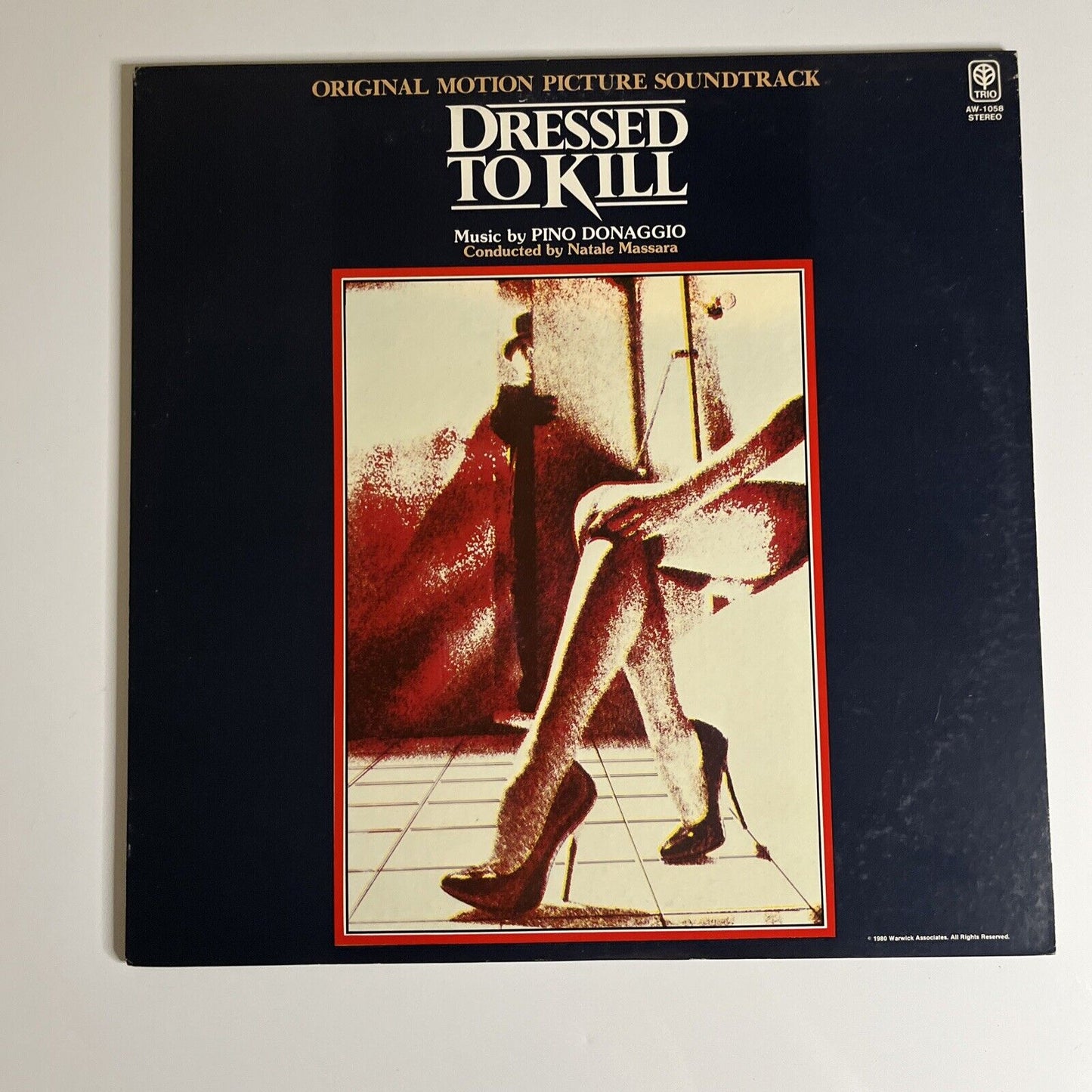 Dressed To Kill (Original Motion Picture Soundtrack) LP 1980 Vinyl AW-1058