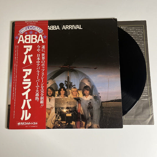 ABBA Arrival LP Vinyl Obi 1978 DSP-5102