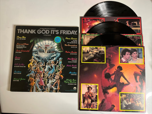 Thank God It's Friday (Original Film Soundtrack) 3x LP Vinyl 1978 NBLP7099-12.98