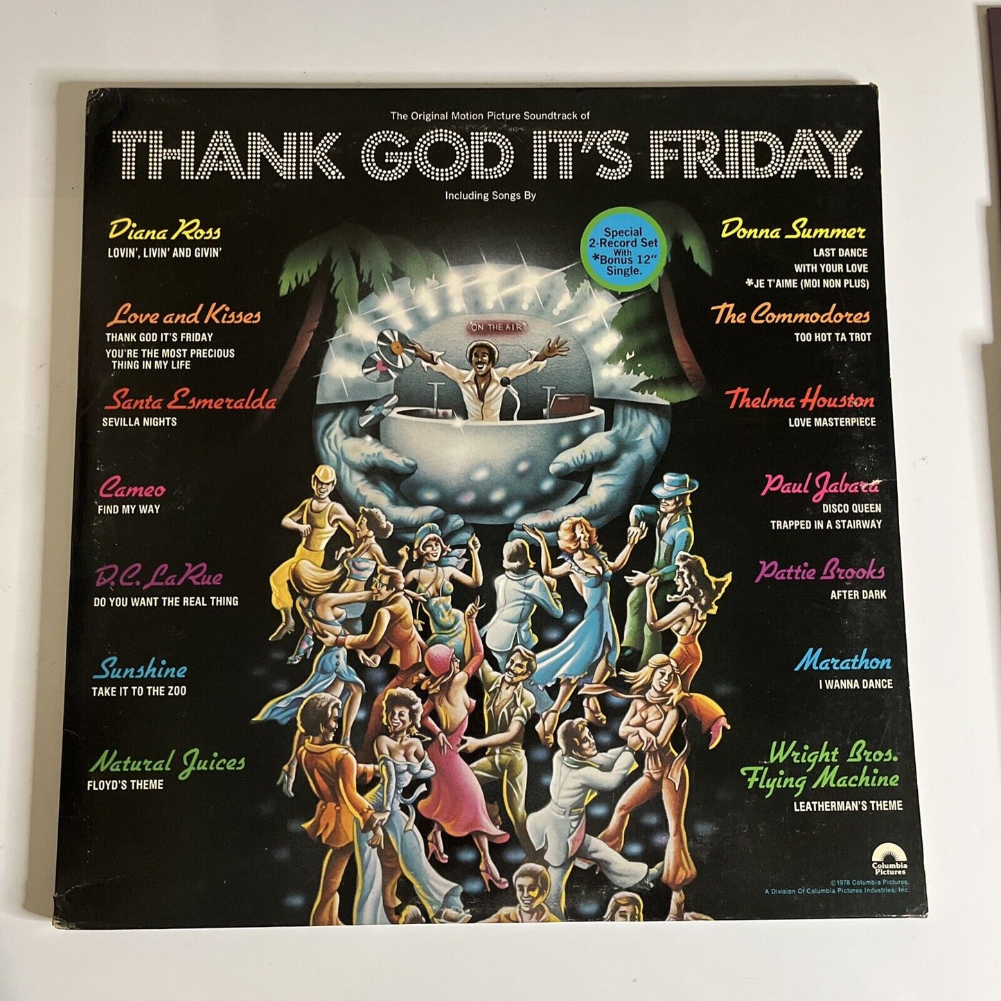 Thank God It's Friday (Original Film Soundtrack) 3x LP Vinyl 1978 NBLP7099-12.98