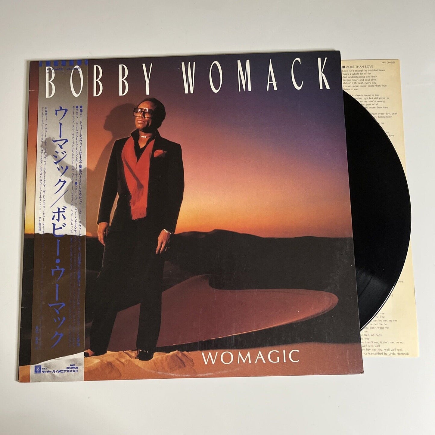 Bobby Womack – Womagic LP 1986 Vinyl Ob MCA Records P-13422