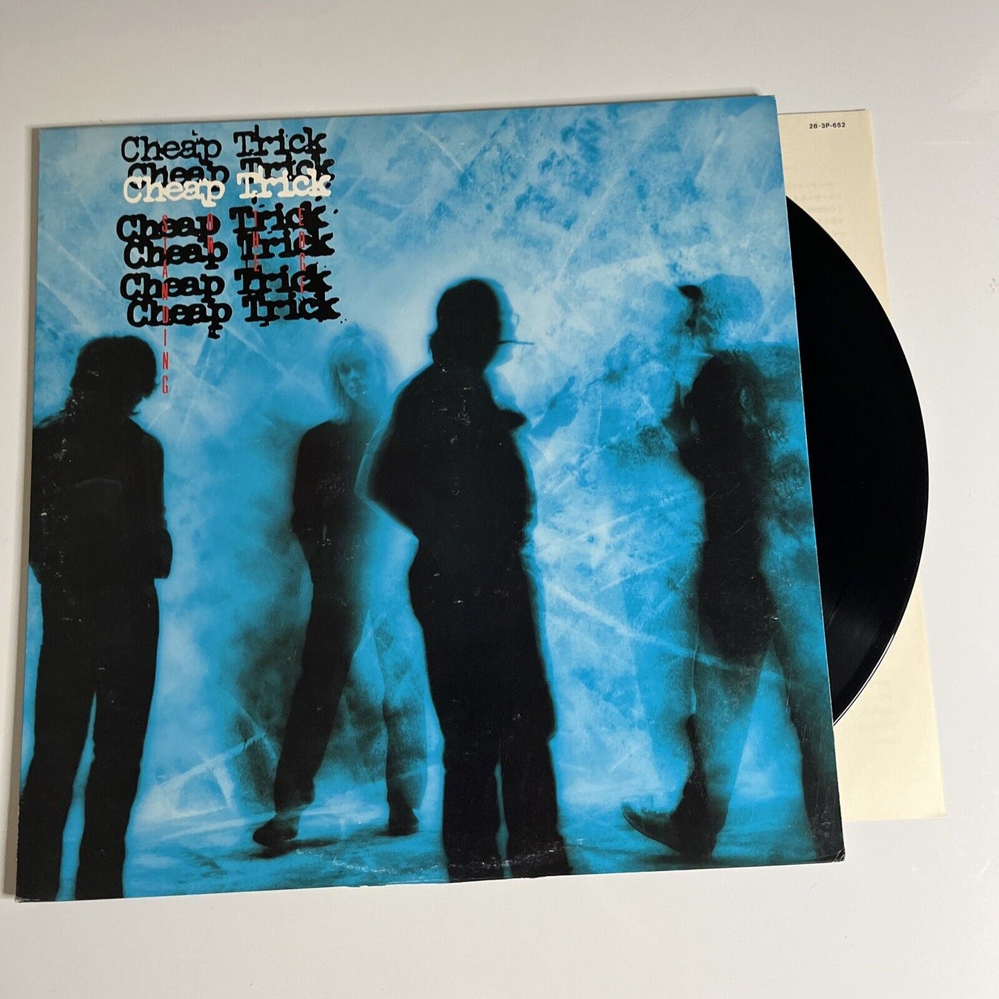 Cheap Trick – Standing On The Edge LP 1985 Vinyl Epic Records 28-3P-652