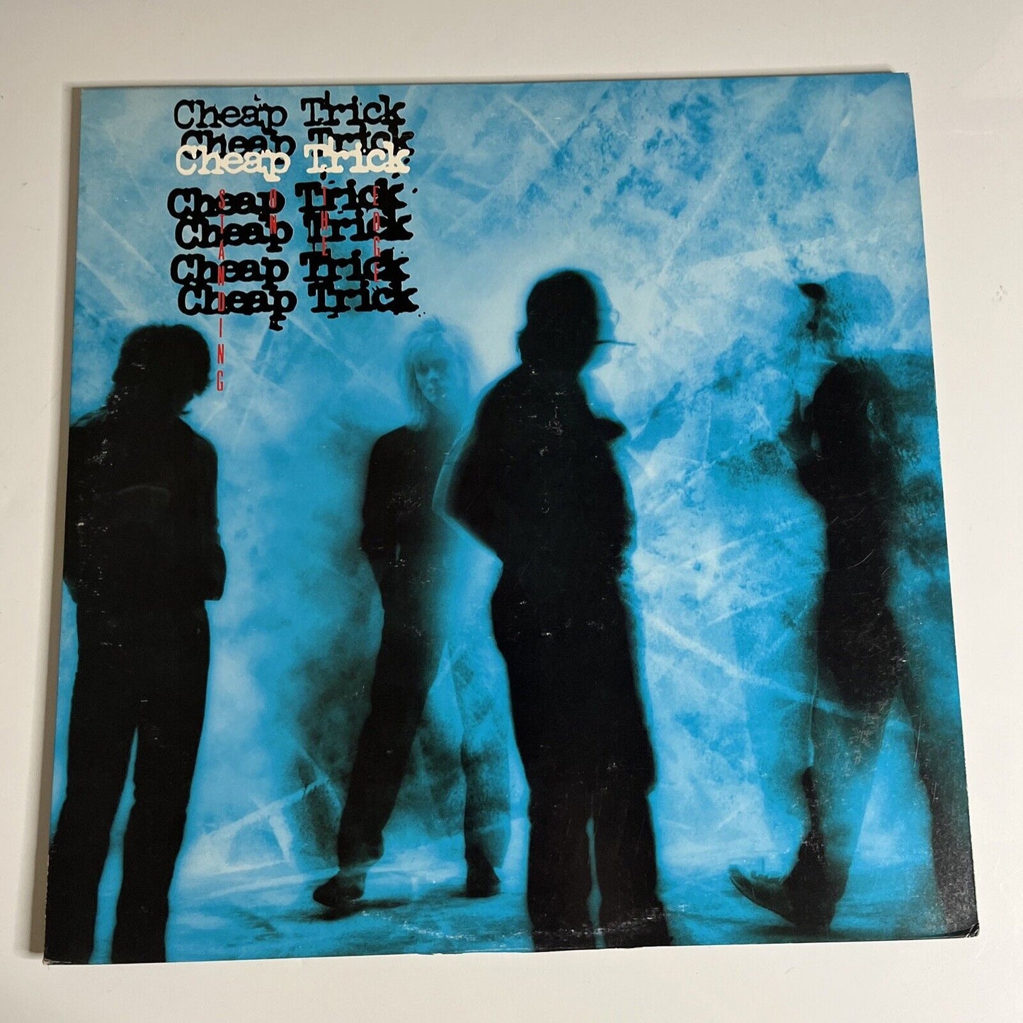 Cheap Trick – Standing On The Edge LP 1985 Vinyl Epic Records 28-3P-652