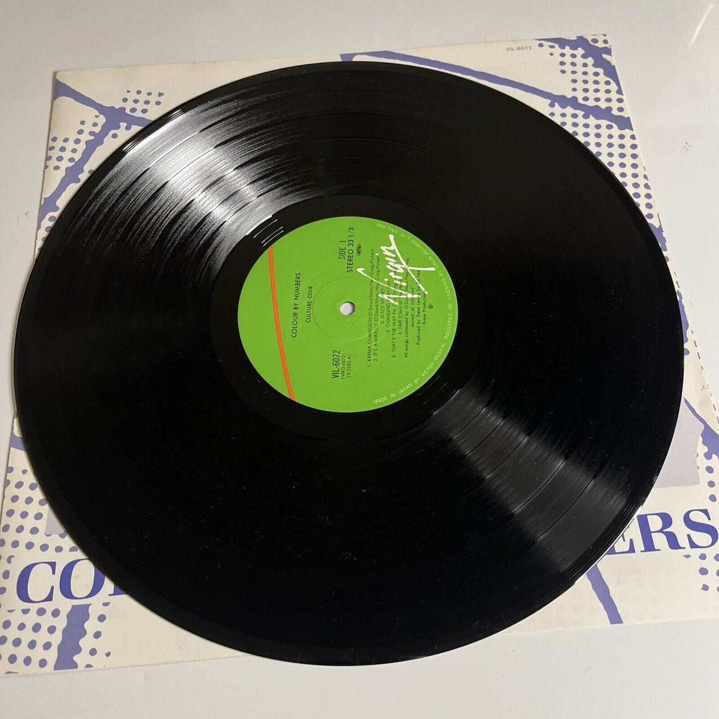 Culture Club – Colour By Numbers LP 1984 Vinyl Virgin Records Obi VIL-6072