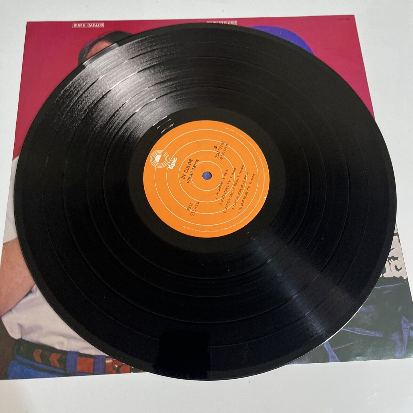 Cheap Trick – In Color LP 1977 Vinyl Epic Records 25AP 728