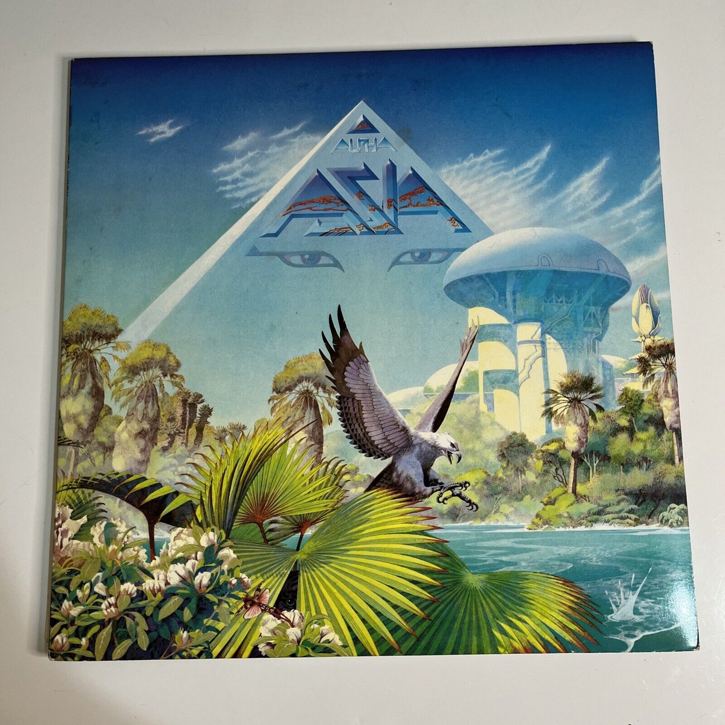 Asia – Alpha LP 1983 Vinyl Geffen Records 25AP 2650