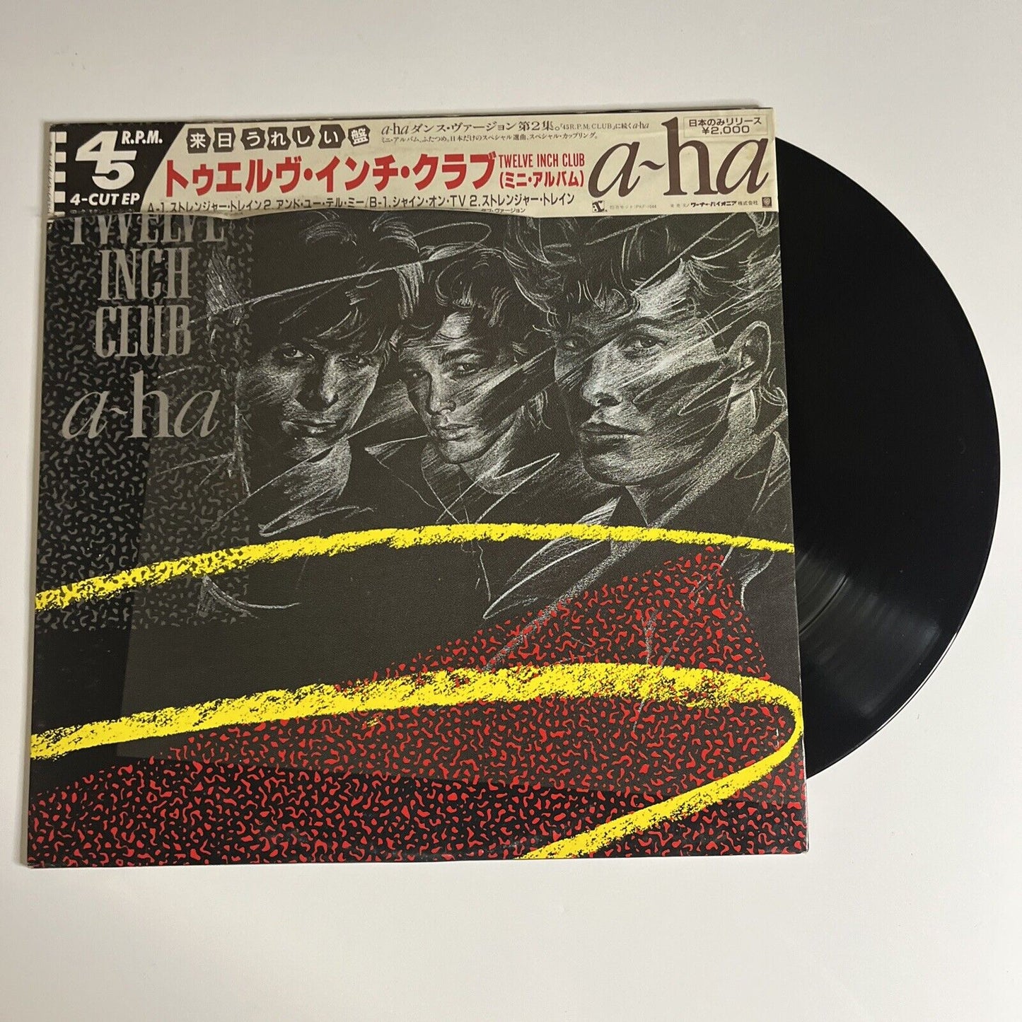 A-ha – Twelve Inch Club 12" Vinyl 1986 Record Obi 45 RPM P-6238