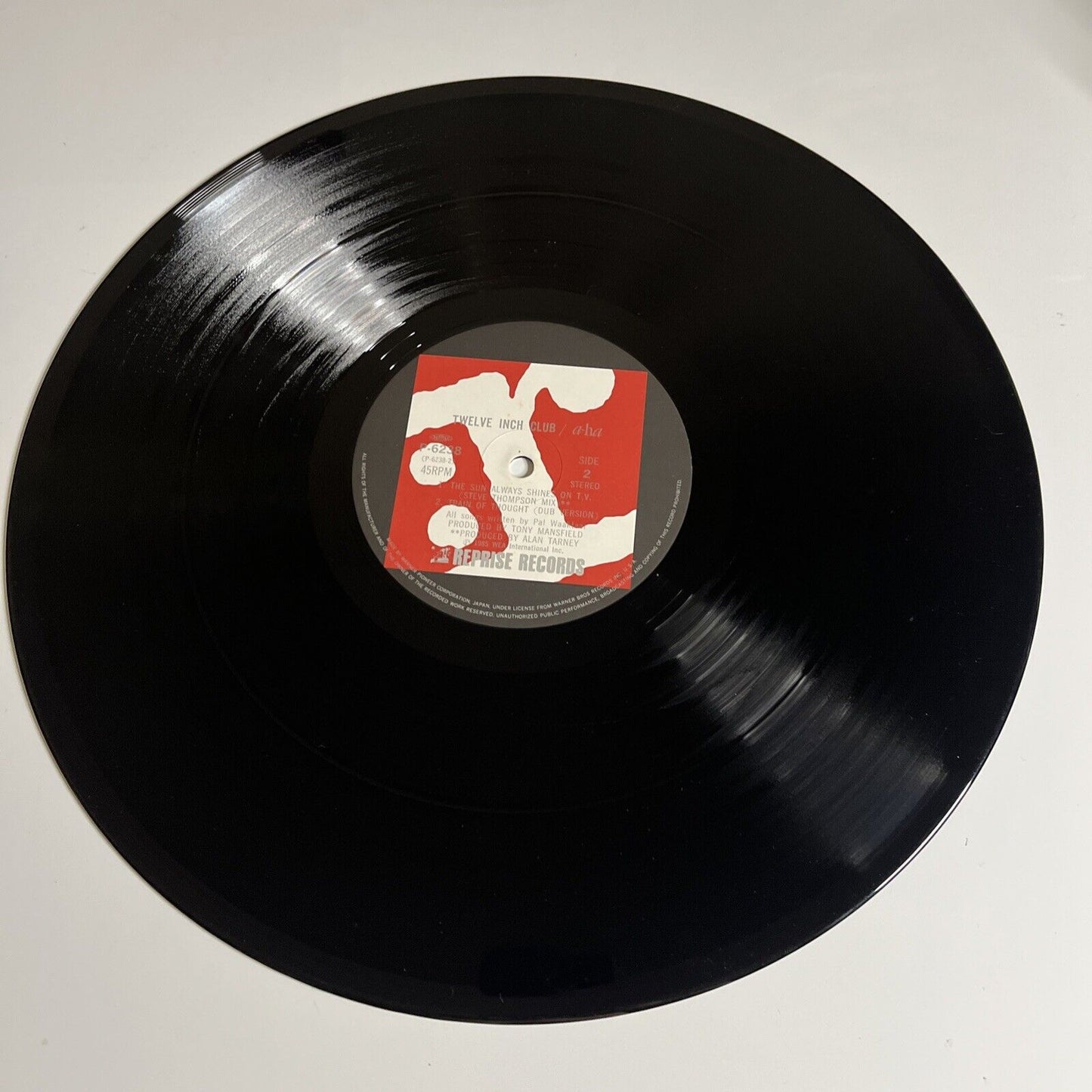 A-ha – Twelve Inch Club 12" Vinyl 1986 Record Obi 45 RPM P-6238