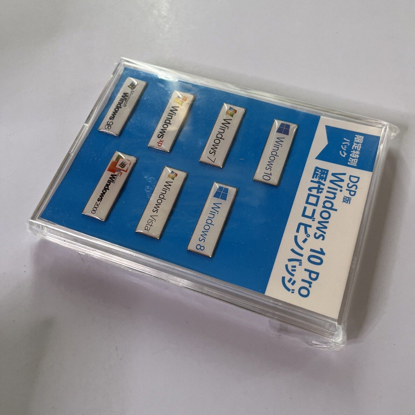 Official Microsoft Windows Badges Limited Edition Win 98 XP 2000 Vista 7 8 10