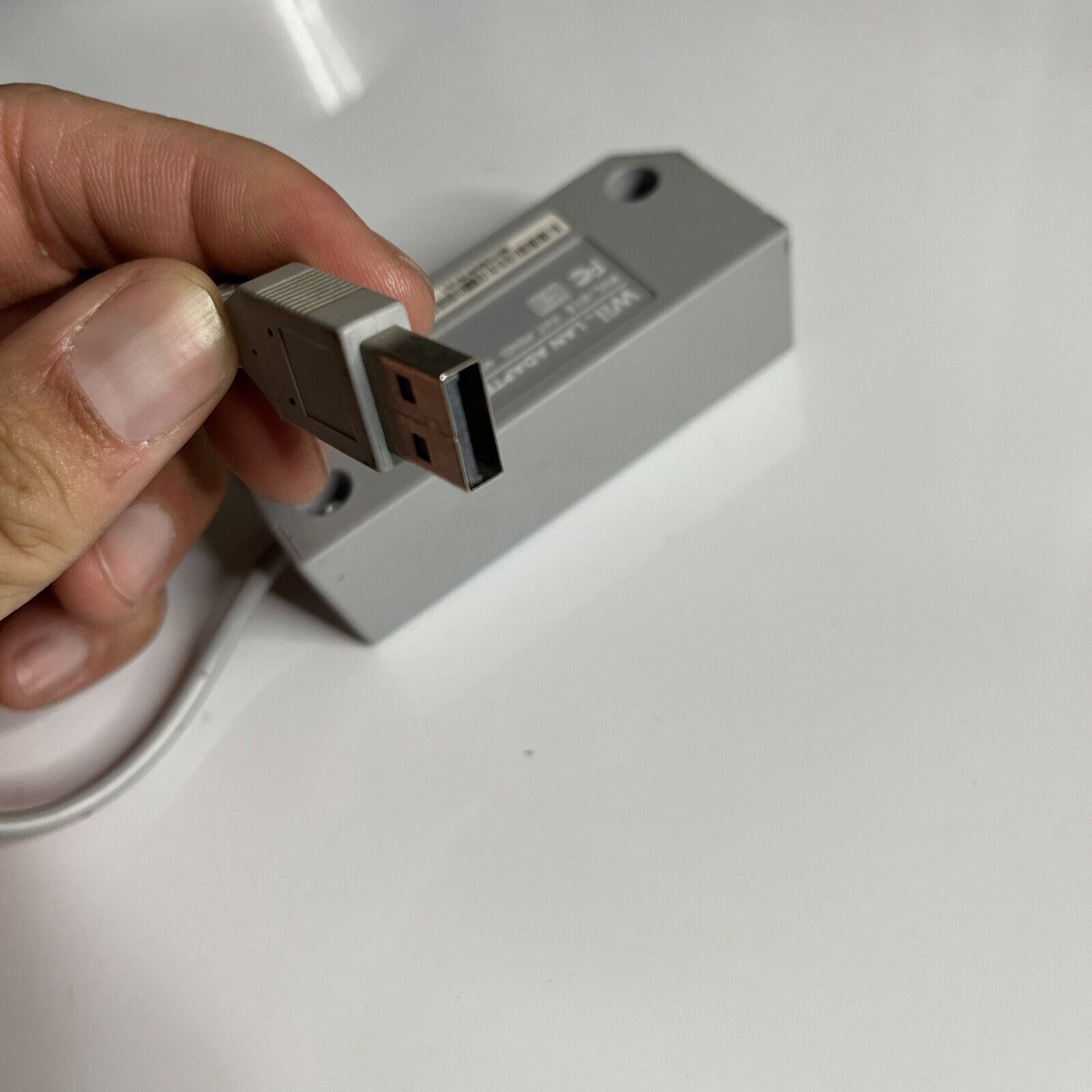 Genuine Nintendo Wii Switch LAN Official Ethernet Adapter RVL-015 ...