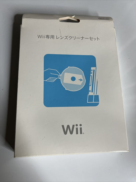 Official Genuine Nintendo Wii Lens Cleaner Set RVL-030 NEW