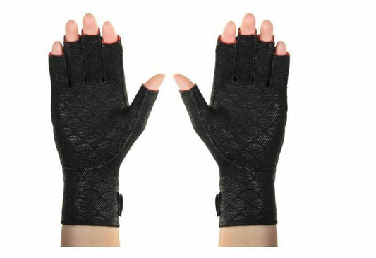 New Thermoskin Premium Hand Arthritis & Carpal Tunnel Gloves Pair, Pain Relief