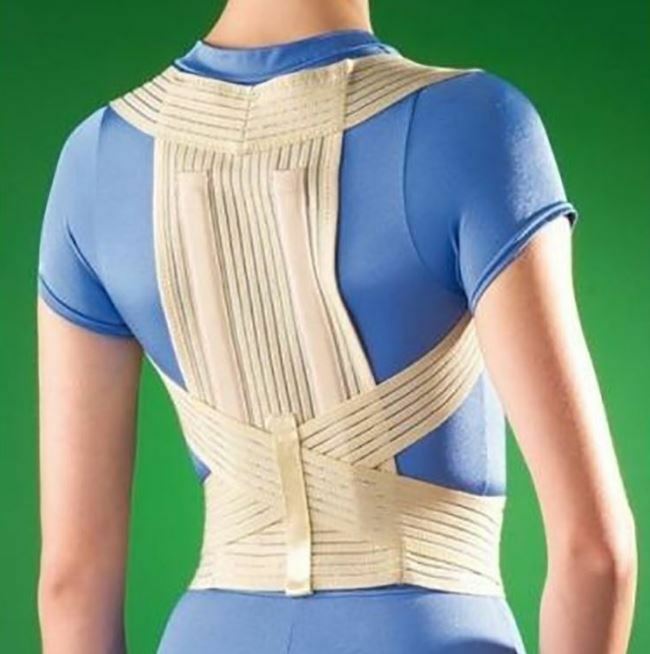 New Posture Clavicle Support Corrector Back Shoulder Belt Deluxe Elastic Splint