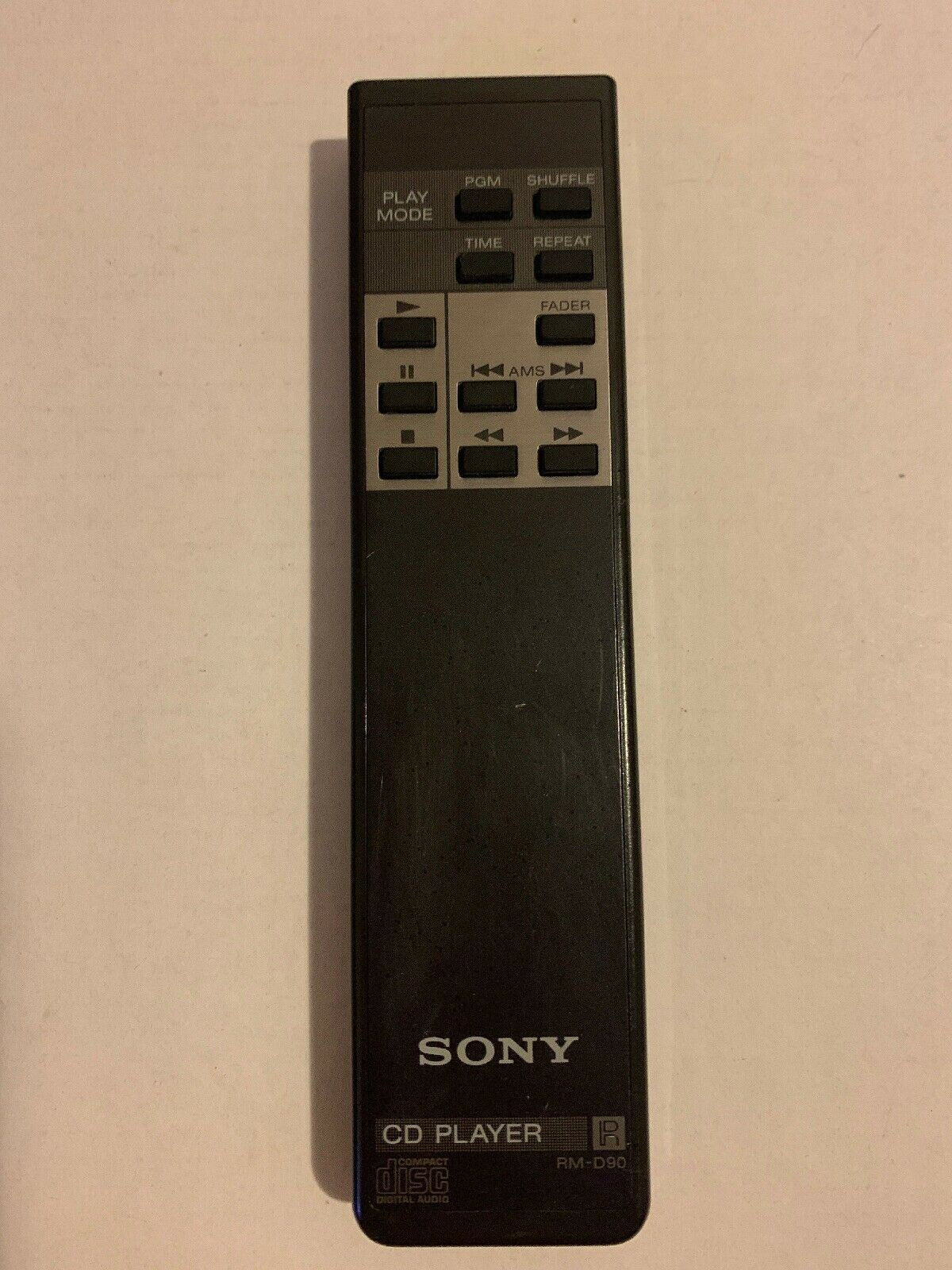 Genuine Sony RM-D90 Remote Control For CD Player CDP-190 CDP-39 CDP-39 ...
