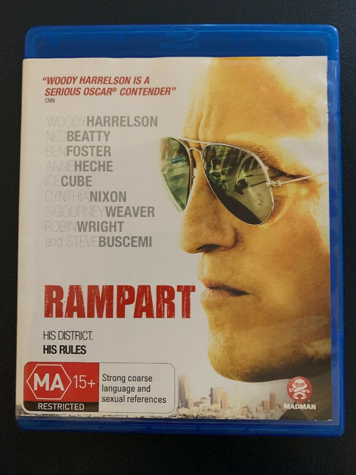 Rampart (Blu-ray, 2012)  Woody Harrelson, Ben Foster, Sigourney Weaver, Steve Bu