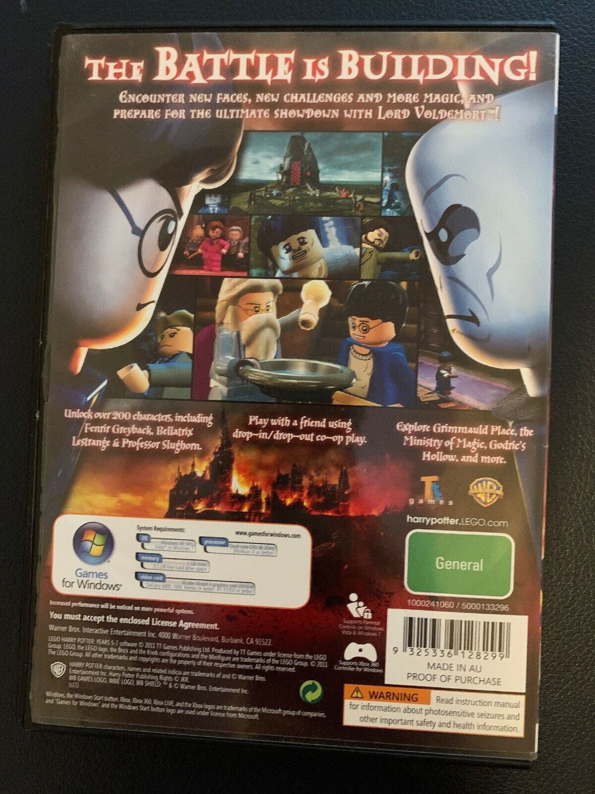 Lego Harry Potter : Years 5 - 7 (PC DVD)