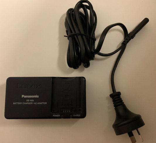 Genuine Panasonic DE-929 Battery Charger for S001 BCA7 DMC-F1 FX1 FX5